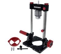 Milescraft 1348 Drill Mate PRO - Heavy-Duty Portable Drill Press Drilling Guide, ½” Chuck, Precision Drilling Jig Attachment for Drilling Angled or Straight Holes, Adjustable Drill Guide Attachment