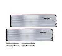 Milescraft 1408 Guide Rails - 55 Inch Rail Extensions for Milescraft 1409 Track Saw Guide. Extend Range to Over 8 Feet. All-Aluminum Construction. Includes 4 Rail Connectors