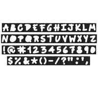 Milescraft 2208 Happy Camper Templates - Complete Template Set for Routing Signs, 1.5” and 2.5”, Full Alphabet, Numbers, and Symbols. for Milescraft 1206 Sign Crafter and 1212 Sign PRO Systems