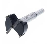 Milescraft 2330 Euro Hinge Bit - 35mm Boring/Forstner Bit for Drilling Concealed Hinge Holes. Tungsten Carbide Blade Tips Quickly Create Clean, Smooth Hinge Cup Holes. Works with Euro Hinge Jig