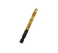 Milescraft 2331 1/4” Shelf Jig Bit - Replacement Drill Bit for 1343 Shelf Jig - Drill 1/4” Shelf Pin Holes. Quick Connect Shank. Durable High Speed Steel Construction