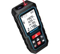 MiLESEEY 70M Laser Measure Device with Upgrade Electronic Angle Sensor | ±2mm Accuracy, Area Measurement,Volume and Pythagoras, 2"LCD Backlit,Mute, Battery Included
