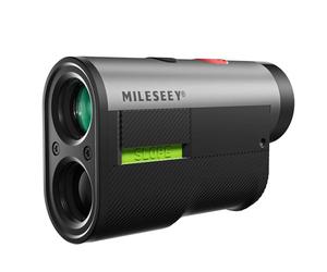MiLESEEY Golf Range Finder with Slope Switch,Golf Laser Rangefinder with Rechargeable Battery, Flag Lock with Pulse Vibration,0.3s Measure Speed