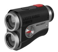 MiLESEEY PFS2 MilESEEY Golf Range Finder with Red & Black Dual Optical, Laser Rangefinder with Slope Switch,650 Yards Range,Flag Lock with Pulse Vibration, 7.5° Wide FOV Golf Rangefinder (Black)