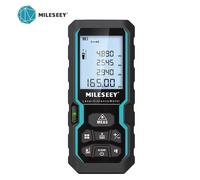 Mileseey UZ S6 40m 120m Laser Rangefinder with Level Bubble Backlit LCD Digital Distance Measure Tool S6 Non-Charging