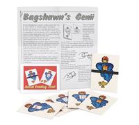 MilesMagic Magician's Bagshawe’s Mind Reading Genii Gimmick | Mind Reading, Prediction of a Card, Number, Design, Word | for Street or Stage Magic Tricks