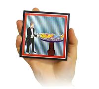 MilesMagic Magician's Floating Lady Gimmick | Lady Image Floating in Photo Mentalism | Stage Magic | Street Magic | For Real Close Up Effect Magic Trick