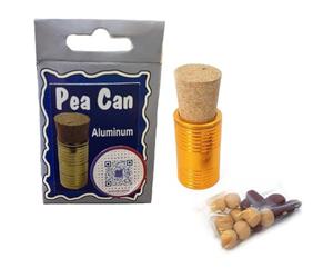 MilesMagic Magician's Pea Can Gimmick | Peas Transforming into Clear Water | Beans Transformation Real Mentalism Close Up Street Magic Trick, Aluminum