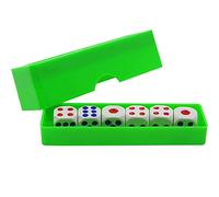 MilesMagic Set of 6 Prediction Flash Dice Magic Trick | Master Classical Dices Changing Street or Stage Magician's Close Up Self-Working Effect Gimmick