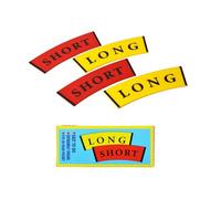 MilesMagic The Long and Short of It Magician's Gimmick | Classic Size Changing Optical Boomerang Illusion | Real Close Up Comedy Mentalism Street or Stage Magic Trick