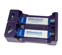 Milestock 2 Gumstick Batteries and Charger for Sony NC-5WM NC-6WM NH-9WM NH-10WM NH-14WM 1-528-231-11 WM-701C WM-EX921 D-E888 D-E900 D-E905 D-E990 D-E999 WM-RX707 WM-F100 WM-FX675 Player