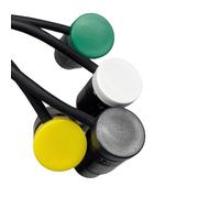 Milestock 4-Pcs Rotatable Low-Profile 3-Pin XLR Female to XLR Male Adjustable-Angle Cable for Mic Sound Devices 302 552 633 688 788T Mixer, Zaxcom Zoom F8 Recorder and More, Black White Yellow Green