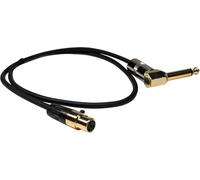 Milestock 4-Pin TA4F to Right-Angle 1/4-Inch Connector Cable Compatible with Shure WA304 T1 UT1 SC1 BLX1 PG1 PGX1 GLXD1 QLXD1 SLX1 LX1 ULX1 UC1 UR1 UR1M U1 BLX FP SLX ULX-S UHF-R Axient Transmitter