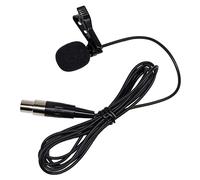 Milestock Cardioid Lavalier Microphone with TA4F Connector Compatible with Shure WL185 AD1, ADX1, AXT100TA4F, BLX1, GLXD1, MXW1, PGXD1 Transmitter, Black