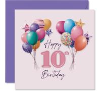 Milestone 10th Birthday Card, Big Smiles for Turning Ten