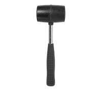 Milestone Camping 20420 12oz Rubber Mallet/Sturdy Steel Handle/Ideal for Putting Up Tents & Canopies