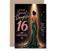 Milestone 16th Birthday Card, Sparkle, Style and Sass