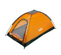 Milestone Camping 2 Man Dome Tent - Orange, Orange