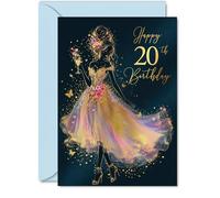 Milestone 20th Birthday Card, Celebrate in Style