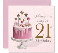 Milestone 21st Birthday Card, Celebrate in Style