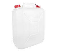 Milestone 25L Portable Water Carrier Jerry Can | HDPE Plastic | Carry Handle & Easy Pour Spout | Leak Proof Water Container for Camping & Hiking | 50cm x 36cm x 20cm