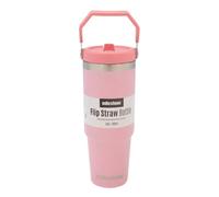 Milestone 30oz Insulated Travel Mug with Flip Straw - Pink