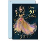 Milestone 30th Birthday Card, Raise a Glass to 30