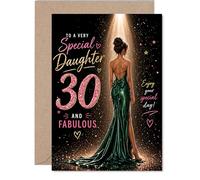 Milestone 30th Birthday Card, Thirty and Fabulous