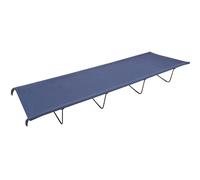 Milestone Camping Folding Camping Bed - Blue, Size Single