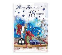 Milestone Age Birthday Card Age 18 M - 9 x 6 inches - Regal Publishing