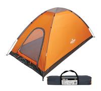 Milestone Camping 2 Man Dome Tent - Orange, Orange