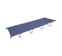 Milestone Camping Folding Camping Bed - Blue, Size Single