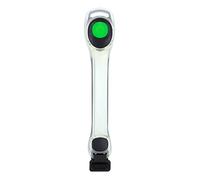 Milestone Camping 70130 Safety LED Arm Band/Fully Adjustable with 2 Ultra Bright Light Modes/Ideal for Running, Dog Walking and Cycling