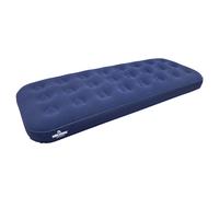 Milestone Camping 88000 Flocked Single Airbed/Easy Inflate & Deflate/Weatherp...