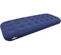 Milestone Camping 88000 Flocked Single Airbed/Easy Inflate & Deflate/Weatherpro