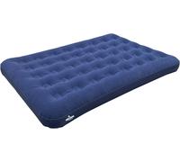 Milestone Camping 88010 Inflatable Flocked Airbed Double Blow Up Mattress/Light