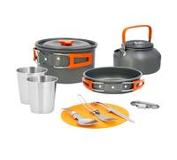 Milestone Camping Aluminium Camping Cookware Kit, Size 11pc