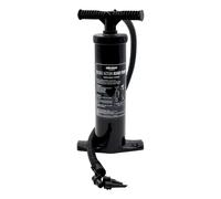 Milestone Camping Double Action Fast Hand Pump - Black, Black