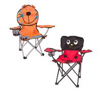 BENROSS CHILDRENS CAMPING CHAIR TIGER FOLDING