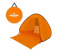Milestone Camping Pop-Up Beach Tent With Extendable Ground Sheet