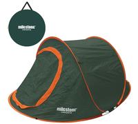Milestone 2 Man Pop Up Tent - Evergreen