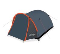 Milestone Camping Super Dome Tent/Sleeps 2 People/Water Resistant/Portable Carry Bag Included/Charcoal