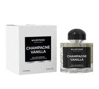 MILESTONE Champagne Vanilla Eau de Parfum for Women - 100ml | Elegant Floral Woody Perfume | Long-Lasting Fragrance with Geranium, Violet, Patchouli & Vanilla Notes | Sophisticated Scent for Her