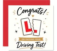 Milestone Congratulations Card, Time to Wave Goodbye to L-plates