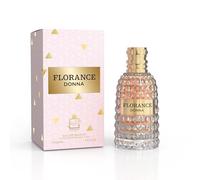 MILESTONE FLORANCE DONNA Eau De Parfum - 100ML for Women | Elegant Floral & Fruity Long-Lasting Perfume | Luxurious Feminine Fragrance with Jasmine, Rose & Vanilla | Gift for Her