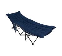 Milestone Folding Camping Bed with Detachable Sleeping Pad/Portable Camp Cot/Ideal for Tent, Travel, Festivals, Spare Bed for Guests / 150kg Max Weight / 190cm x 69cm x 53cm