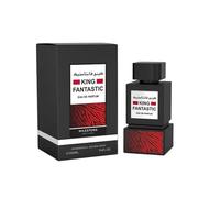 MILESTONE King Fantastic Eau De Parfum - 100ML | Men Luxury Perfume with Lavender, Leather & Amber Notes | Long-Lasting Woody Oriental Fragrance | Bold, Elegant & Timeless Scent for All Genders