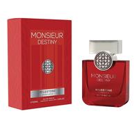 MILESTONE MONSIEUR DESTINY Eau De Parfum 100ML - Unisex | Fresh, Woody & Musky Fragrance | Long-Lasting Modern Unisex Scent | Smooth & Balanced Eau De Parfum for Day & Night | Gift Fragrance