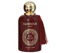 MILESTONE Perfumes Glorious Paris Red Musk Unisex Eau de Parfum 100ML - Long-Lasting, Rich Fragrance for Men and Women - Premium Scent for Daily Wear and Special Occasions