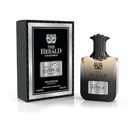 MILESTONE The Herald Black Avenue Eau De Parfum - 100ML for Men | Bold, Woody & Spicy Long-Lasting Scent | Premium EDP with Amber, Leather & Patchouli | Luxury Perfume for Confident Modern Men